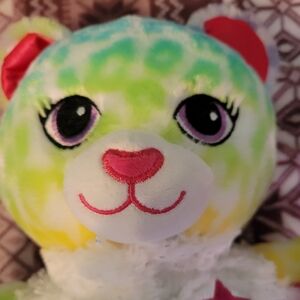 Rainbow kitty build a bear with cutest outfit